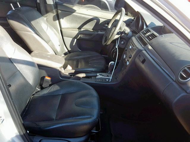 JM1BK324881819297 - 2008 MAZDA 3 S SILVER photo 5