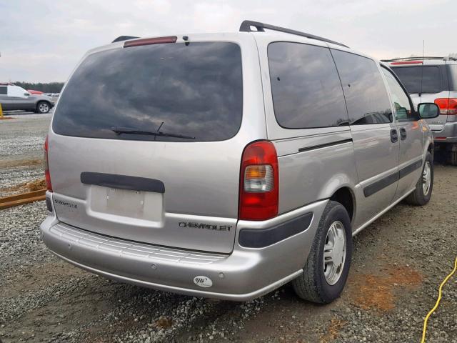 1GNDX13E04D106397 - 2004 CHEVROLET VENTURE LU GRAY photo 4