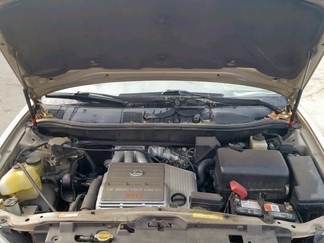 JT6GF10U0Y0062345 - 2000 LEXUS RX 300 GOLD photo 7