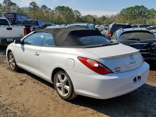 4T1FA38P26U071692 - 2006 TOYOTA CAMRY SOLA WHITE photo 3