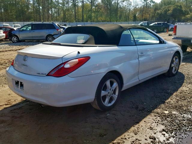 4T1FA38P26U071692 - 2006 TOYOTA CAMRY SOLA WHITE photo 4