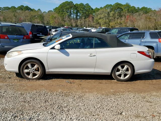 4T1FA38P26U071692 - 2006 TOYOTA CAMRY SOLA WHITE photo 9