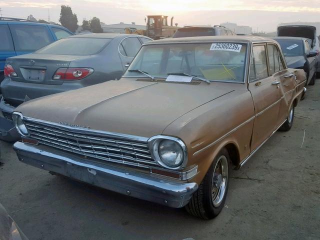 304490123199 - 1963 CHEVROLET CHEVY NOVA GOLD photo 2