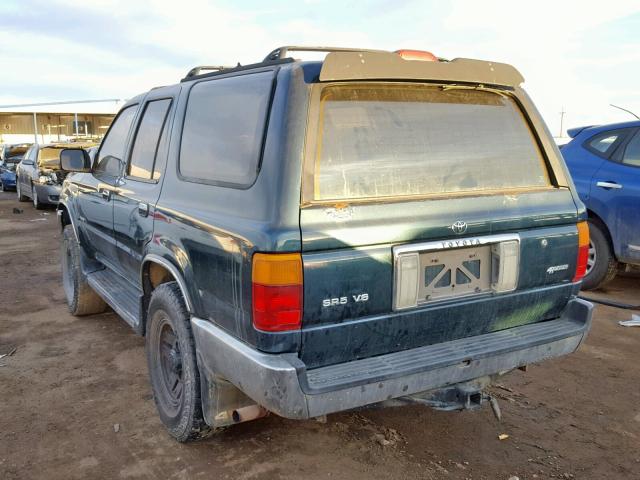 JT3VN39W0S0200464 - 1995 TOYOTA 4RUNNER VN GREEN photo 3