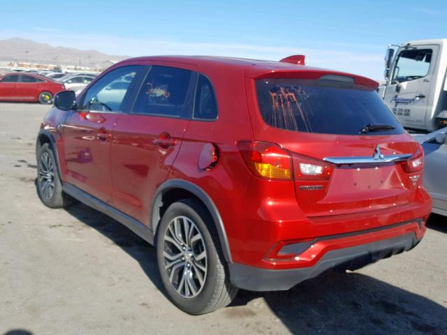 JA4AP3AW2JZ036588 - 2018 MITSUBISHI OUTLANDER RED photo 3