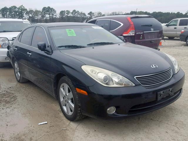 JTHBA30G555134421 - 2005 LEXUS ES 330 BLACK photo 1