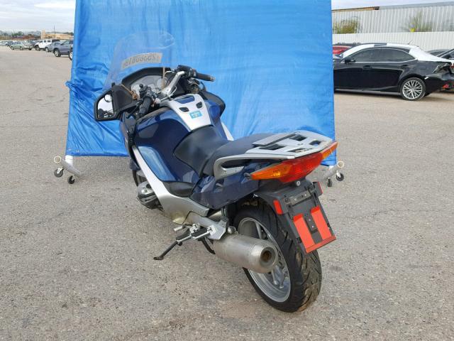 WB10388027ZT11281 - 2007 BMW R1200 RT BLUE photo 3