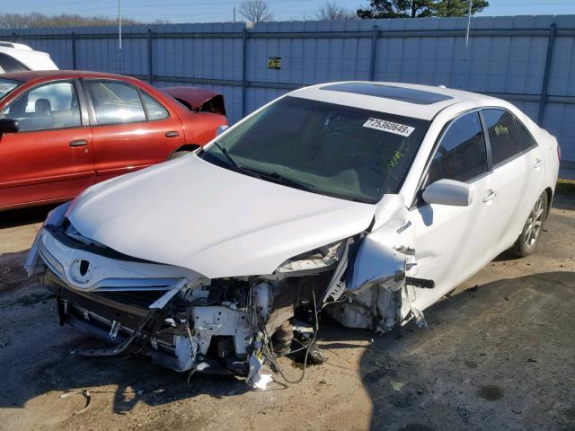 4T1BB3EK7AU119278 - 2010 TOYOTA CAMRY HYBR WHITE photo 2