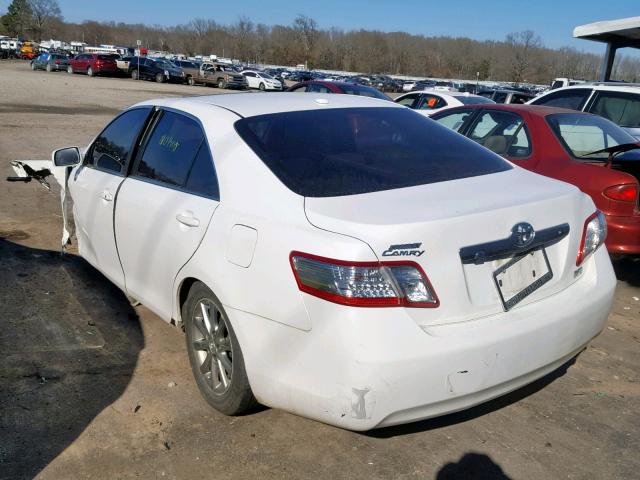 4T1BB3EK7AU119278 - 2010 TOYOTA CAMRY HYBR WHITE photo 3