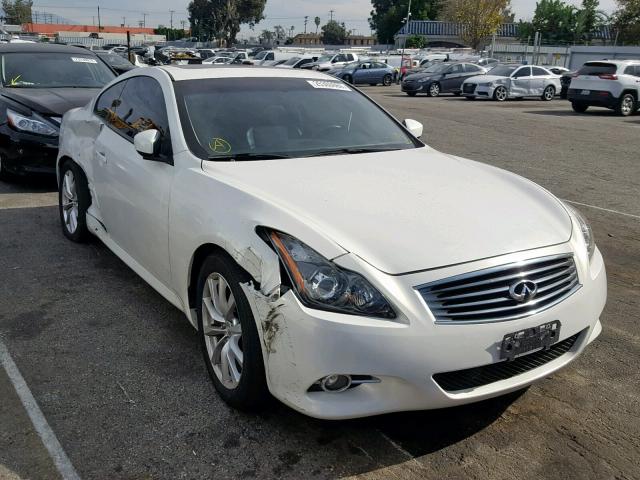 JN1CV6EK8BM215197 - 2011 INFINITI G37 BASE WHITE photo 1