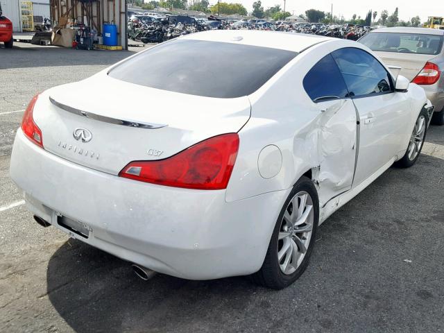 JN1CV6EK8BM215197 - 2011 INFINITI G37 BASE WHITE photo 4