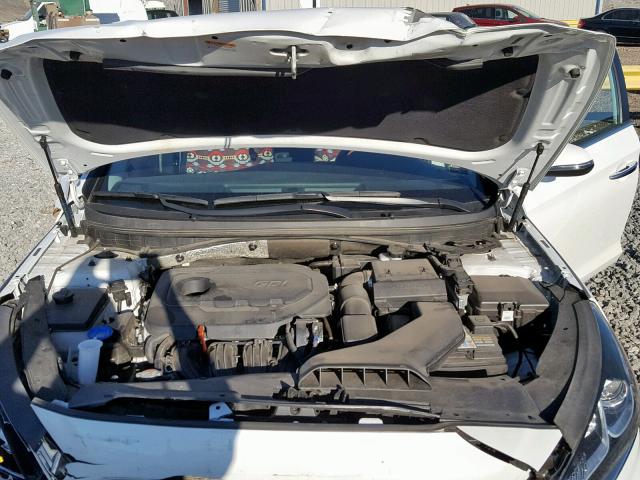 5NPE34AF9JH606974 - 2018 HYUNDAI SONATA SPO WHITE photo 7