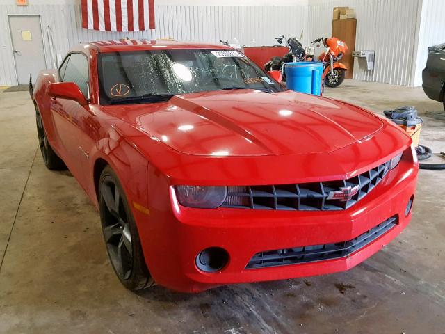 2G1FA1ED5B9169246 - 2011 CHEVROLET CAMARO LS RED photo 1