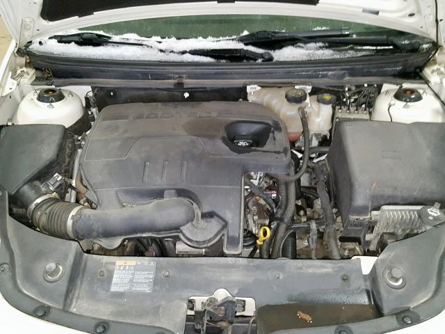 1G1ZC5E12BF330034 - 2011 CHEVROLET MALIBU 1LT WHITE photo 7