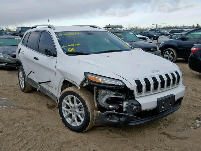 1C4PJLCB4HW661825 - 2017 JEEP CHEROKEE L WHITE photo 1