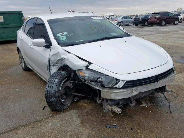 1C3CDFBB0GD555122 - 2016 DODGE DART SXT WHITE photo 1