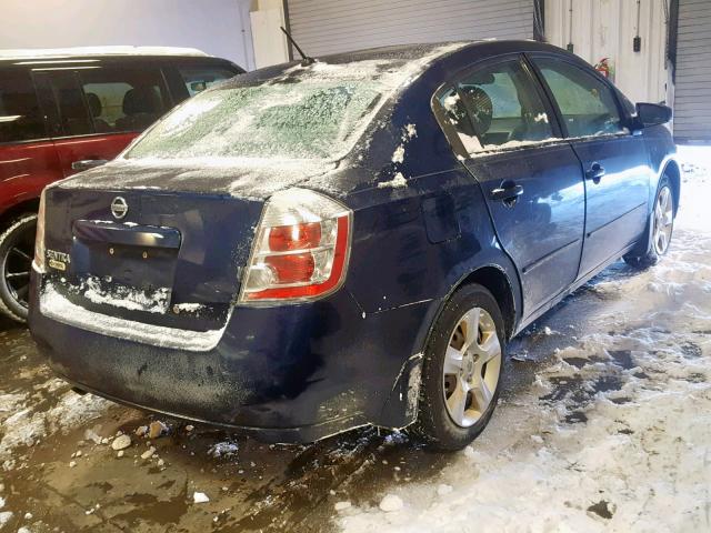 3N1AB61E38L765667 - 2008 NISSAN SENTRA 2.0 BLUE photo 4