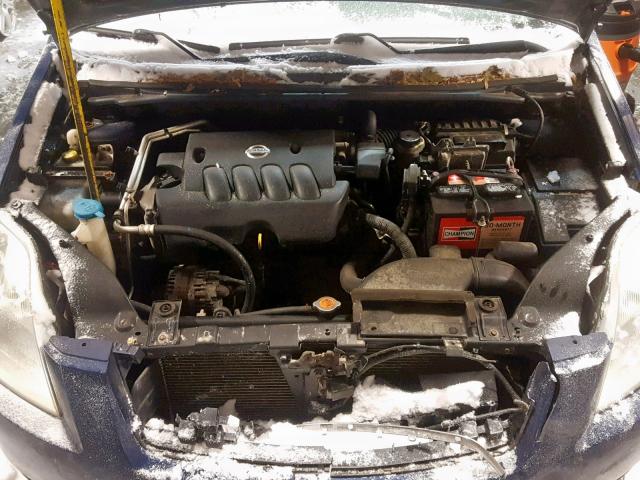 3N1AB61E38L765667 - 2008 NISSAN SENTRA 2.0 BLUE photo 7