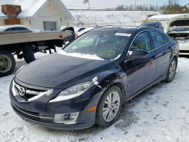 1YVHP82A895M27987 - 2009 MAZDA 6 BLACK photo 2