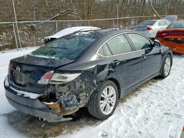 1YVHP82A895M27987 - 2009 MAZDA 6 BLACK photo 4