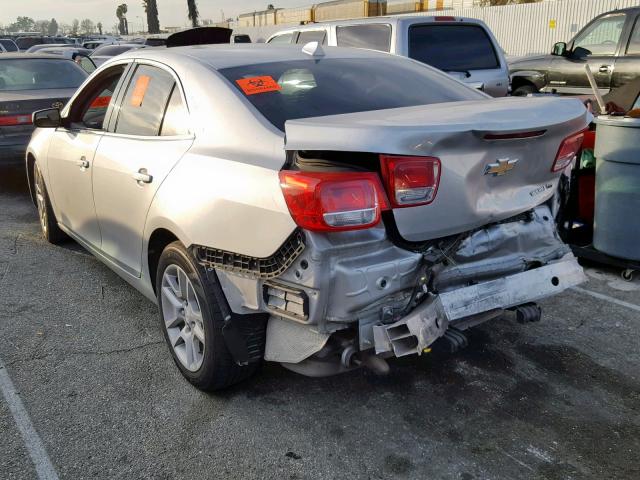 1G11D5RRXDF122044 - 2013 CHEVROLET MALIBU 1LT 银色 照片 3