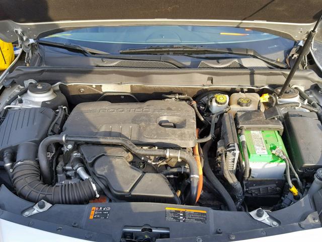 1G11D5RRXDF122044 - 2013 CHEVROLET MALIBU 1LT 银色 照片 7