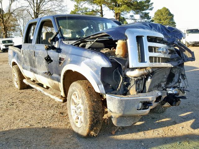 1FTWW31R38EC48409 - 2008 FORD F350 SRW S BLUE photo 1