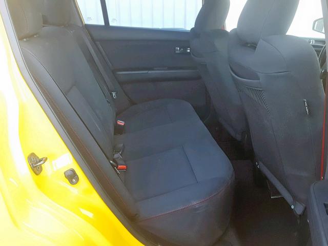 3N1CB61E07L693334 - 2007 NISSAN SENTRA SE- YELLOW photo 6