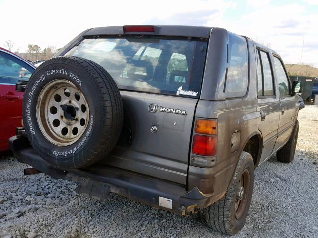 4S6CG58V3R4405672 - 1994 HONDA PASSPORT L GRAY photo 4