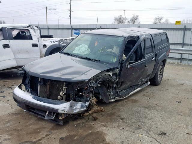 1GCDS136948203669 - 2004 CHEVROLET COLORADO BLACK photo 2