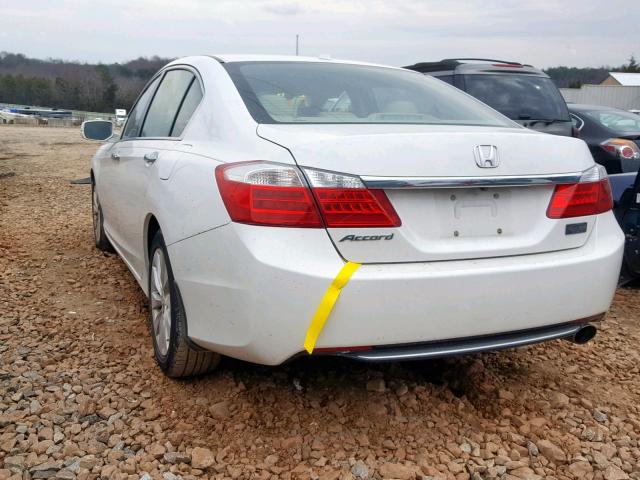 1HGCR2F84EA231837 - 2014 HONDA ACCORD EXL WHITE photo 3