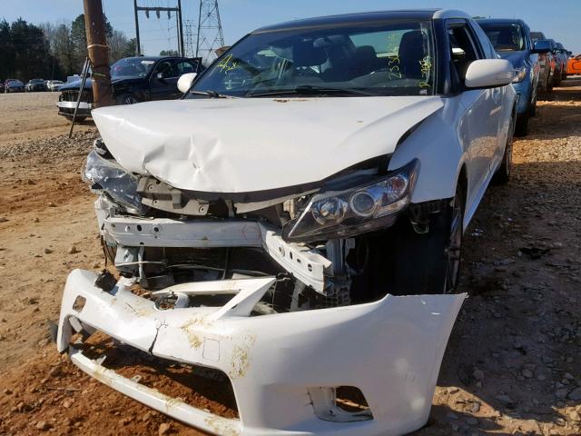 JTKJF5C79D3047842 - 2013 TOYOTA SCION TC თეთრი ფოტო 2