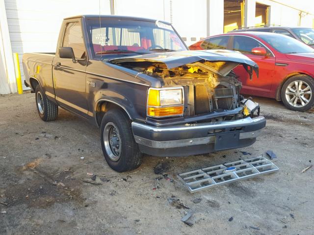 1FTCR10A5LUB31195 - 1990 FORD RANGER BLACK photo 1