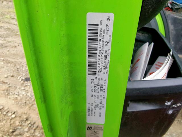 3C6URVJG9FE508295 - 2015 RAM PROMASTER 绿色 照片 10