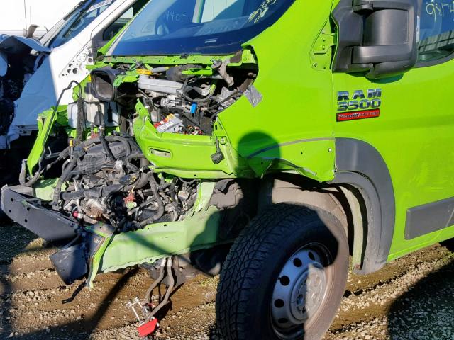 3C6URVJG9FE508295 - 2015 RAM PROMASTER 绿色 照片 9