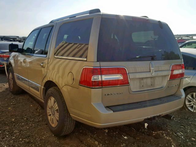 5LMFU27567LJ13643 - 2007 LINCOLN NAVIGATOR CREAM photo 3
