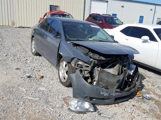 1G1ZG57B794100781 - 2009 CHEVROLET MALIBU LS GRAY photo 1