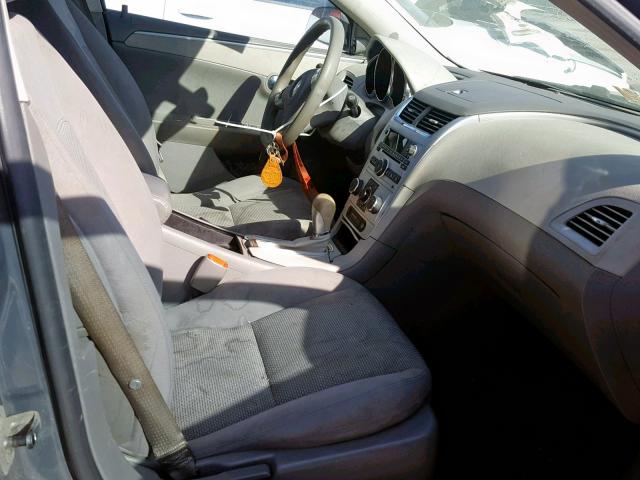 1G1ZG57B794100781 - 2009 CHEVROLET MALIBU LS GRAY photo 5