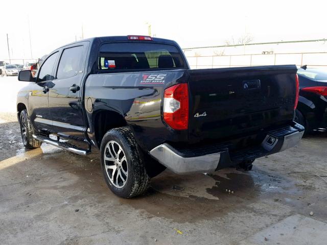 5TFDW5F13JX699338 - 2018 TOYOTA TUNDRA CRE BLACK photo 3