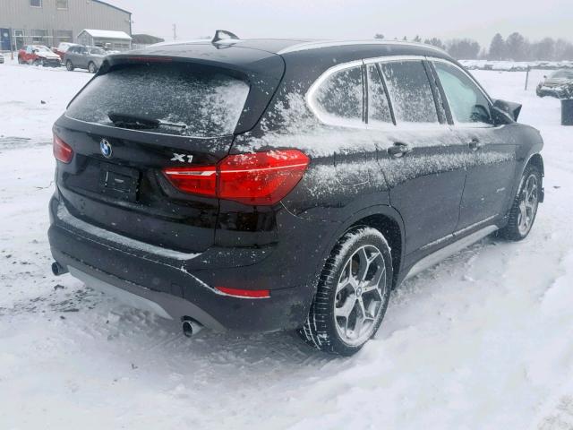 WBXHT3C33H5F75070 - 2017 BMW X1 XDRIVE2 BLACK photo 4