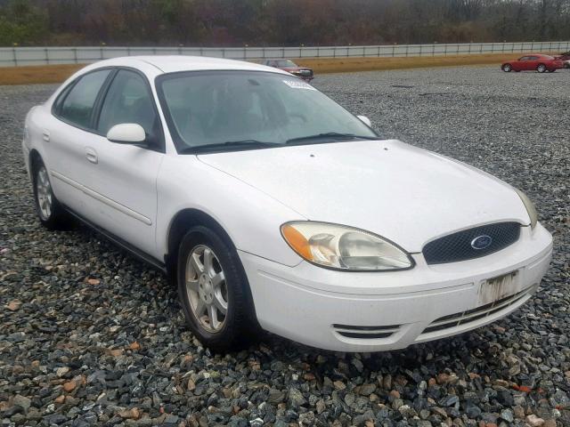 1FAFP56U06A122640 - 2006 FORD TAURUS SEL WHITE photo 1