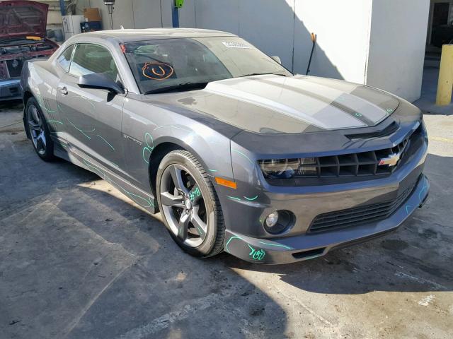 2G1FT1EW4B9129798 - 2011 CHEVROLET CAMARO 2SS CHARCOAL photo 1