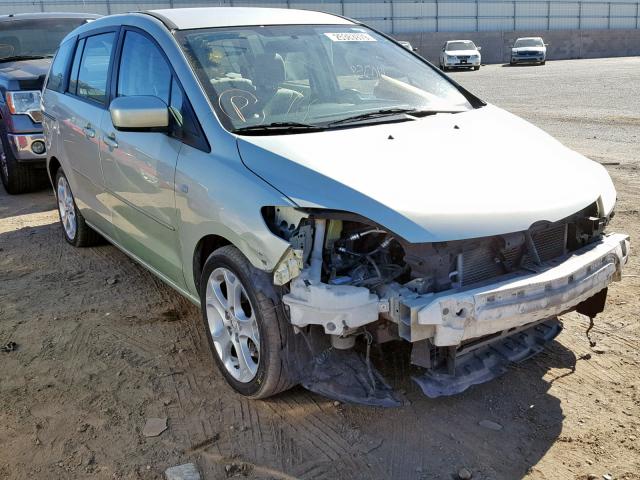 JM1CR293280313025 - 2008 MAZDA 5 GREEN photo 1