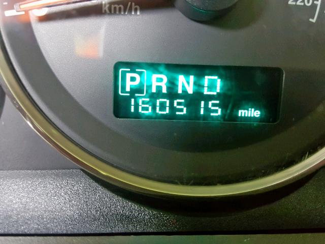 1J8HH48N76C157186 - 2006 JEEP COMMANDER BLACK photo 8