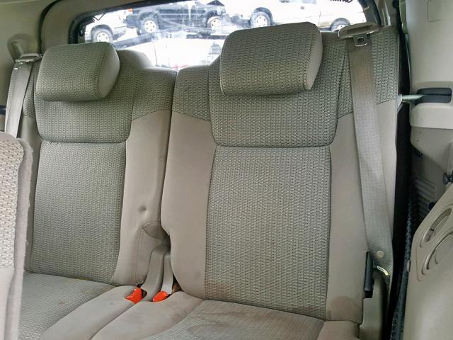 1J8HH48N76C157186 - 2006 JEEP COMMANDER BLACK photo 9