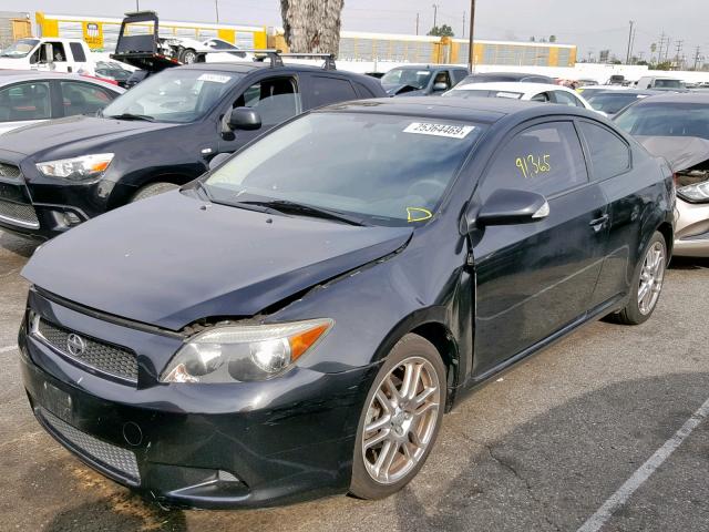 JTKDE177750059753 - 2005 TOYOTA SCION TC შავი ფოტო 2