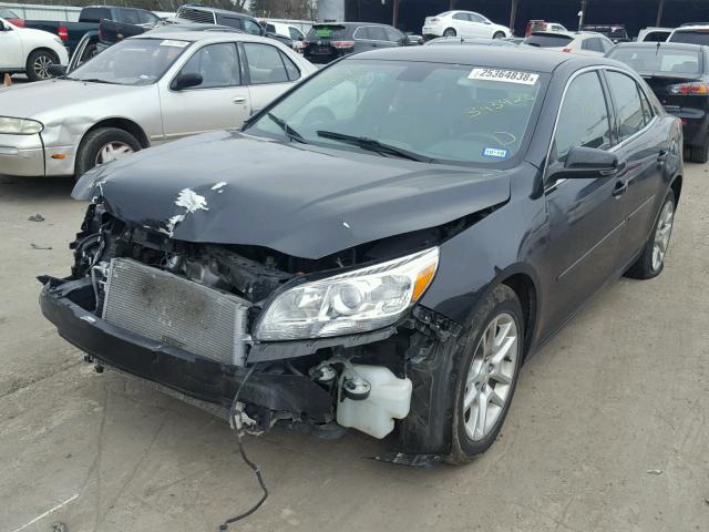 1G11C5SLXFF343428 - 2015 CHEVROLET MALIBU 1LT შავი ფოტო 2