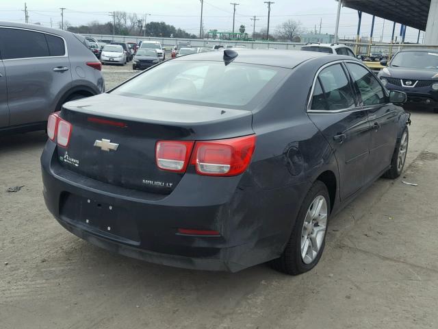 1G11C5SLXFF343428 - 2015 CHEVROLET MALIBU 1LT შავი ფოტო 4