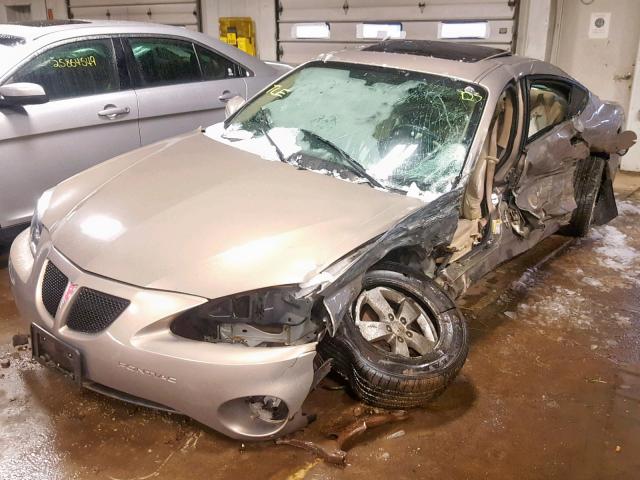 2G2WP552971130536 - 2007 PONTIAC GRAND PRIX BEIGE photo 2