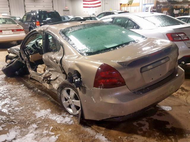 2G2WP552971130536 - 2007 PONTIAC GRAND PRIX BEIGE photo 3